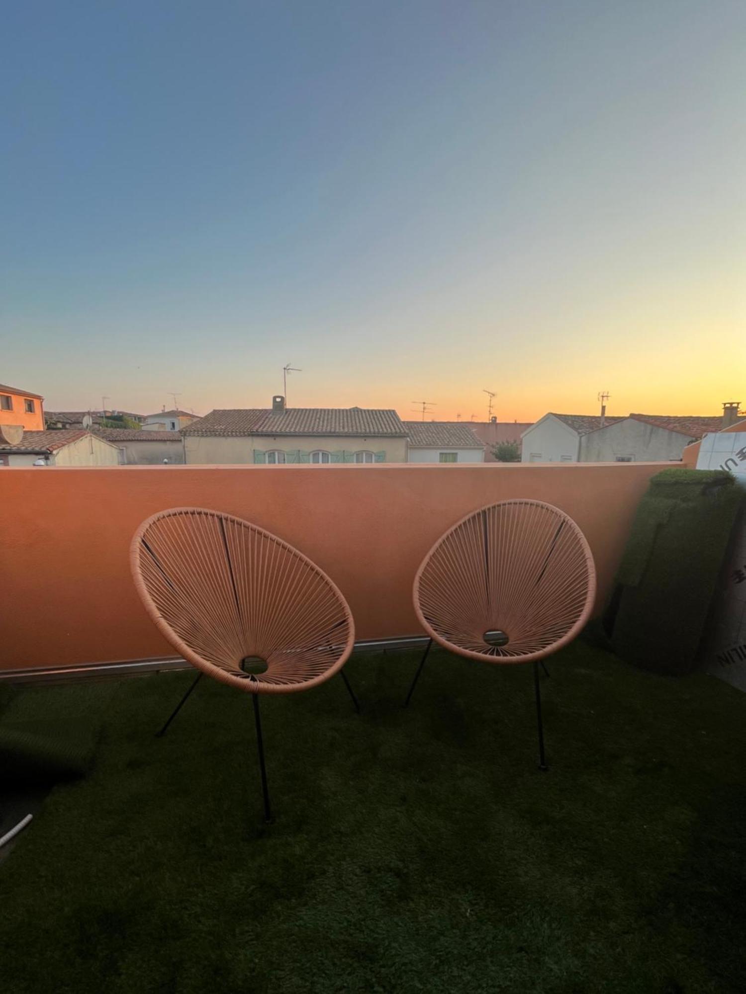 Appartamento Casa Naranja Pérols Esterno foto